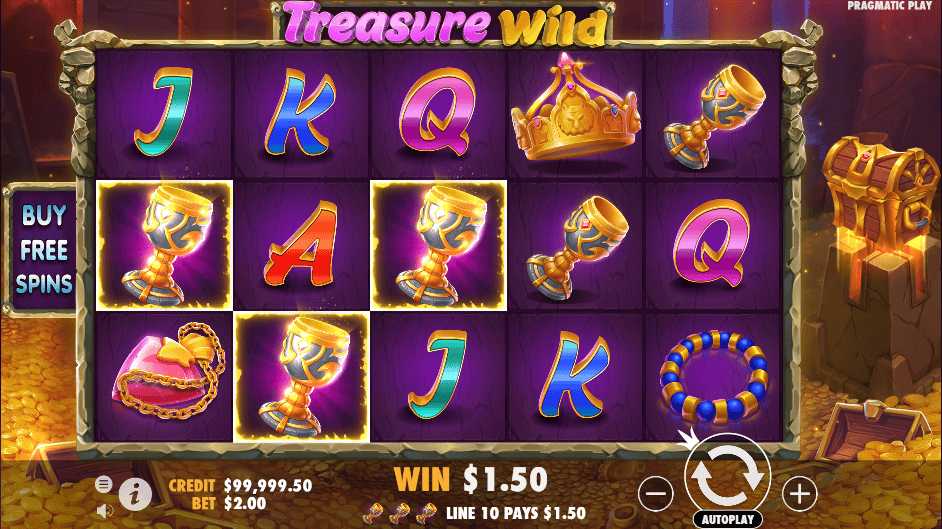Win at Treasure Wild Online Slot